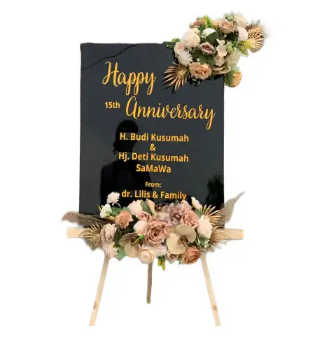 Papan Bunga Akrilik Lendah